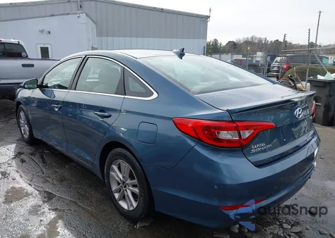 2016 Hyundai Sonata Se from USA, damaged, VIN 5NPE24AF7GH346375